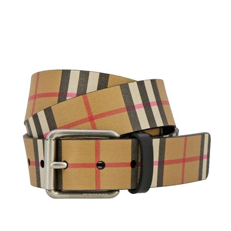 cinturón burberry|Cinturones de marca para hombre .